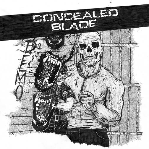 CONCEALED BLADE "Demo" 7" Black Vinyl